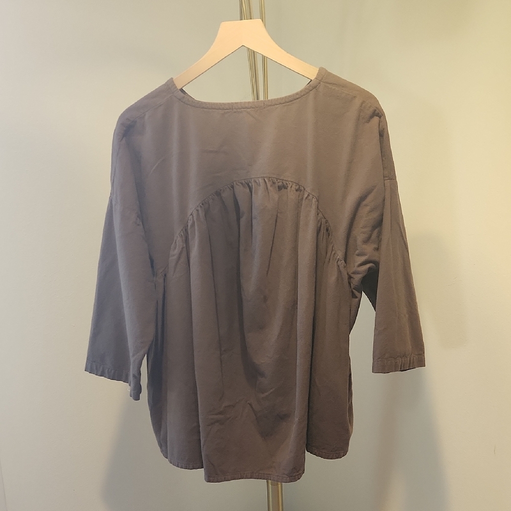 Black Crane Petal Top XS